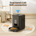 Smart Pet Feeder Automatic Timer Feeding for Cats and Dogs Wifi App