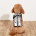 Warme Hundejacke mit Baumwollfüllung – Fleecegefüttert, Verdickt und mit Reflektoren